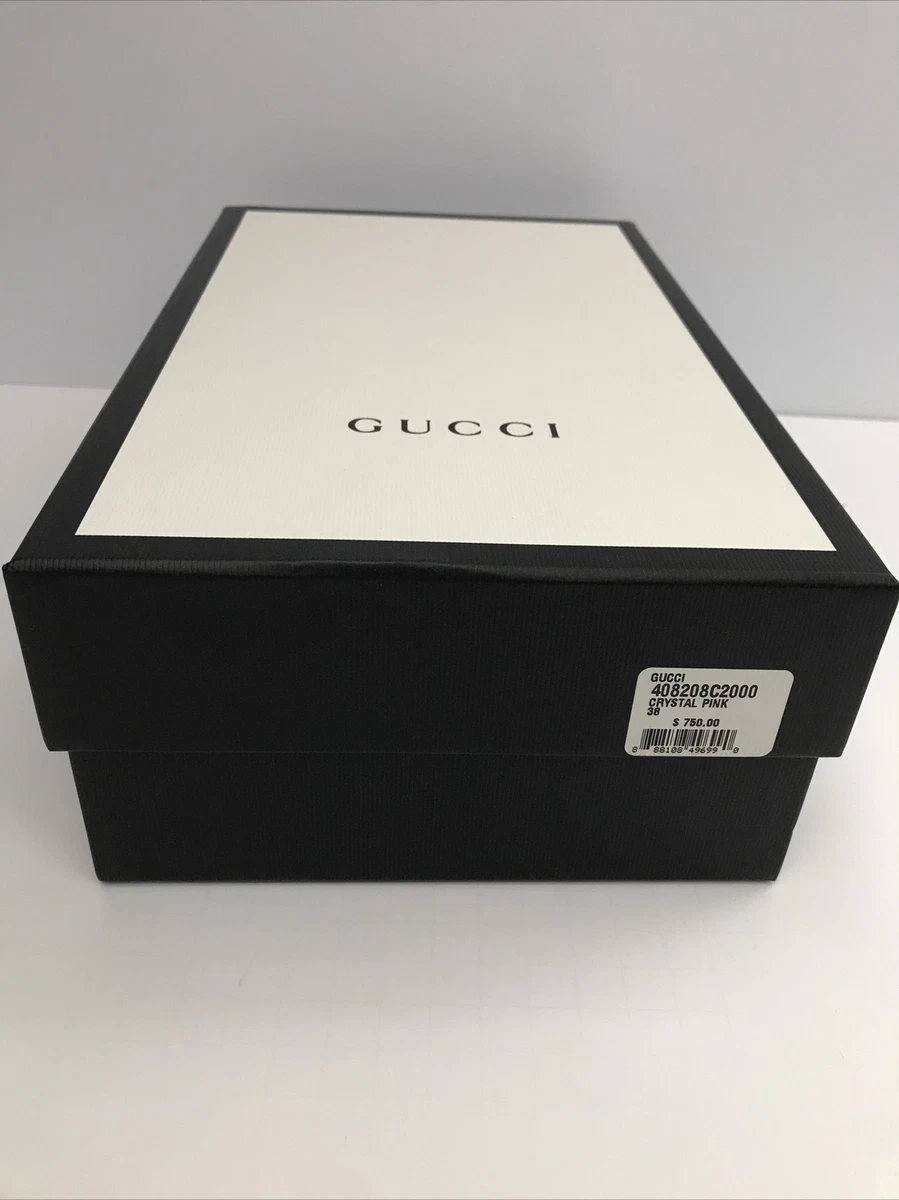 Authentic gucci shoe best sale box
