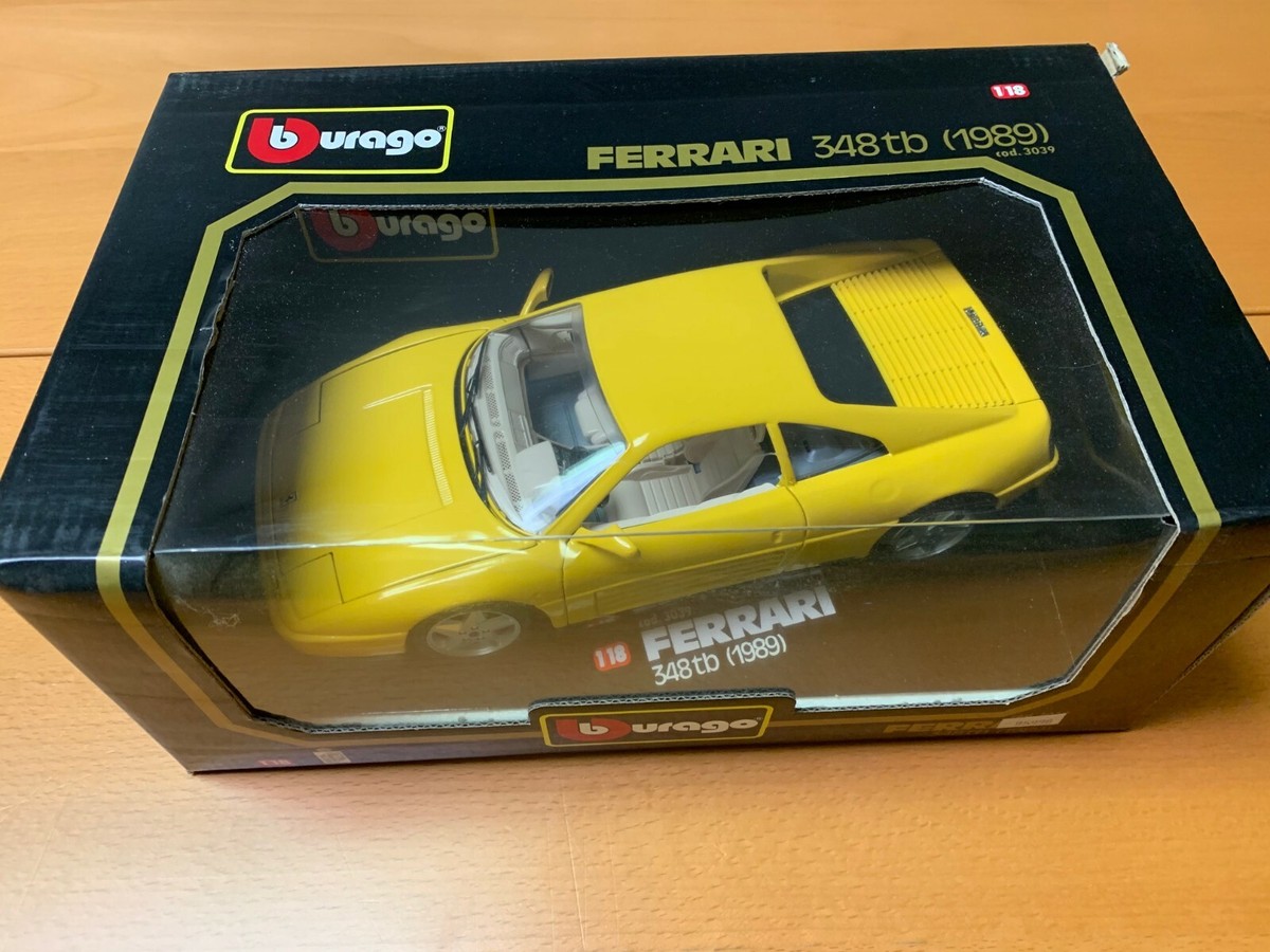 Burago フェラーリ348tb 1989 1989 Burago FERRARI 348tb Diecast Car 3039 Bburago New Old