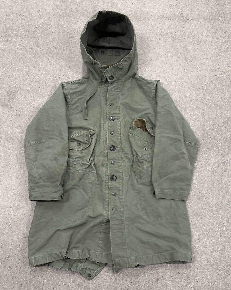 Engineered Garments Fishtail Military Parka Size 1 AZ2 | eBay