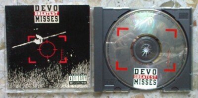 DEVO - GREATEST MISSES - CD 1990 - 16 Songs Compilation (C/D EX+/EX++) New Wave