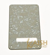 ST Style Guitar Back Plate Tremolo Trem Cover Aged Pearl fits Strat