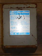 GENERAL ELECTRIC TRANSFORMER 9T51B9 KVA .750 PRI VOLTS 240/460 TYPE-QB