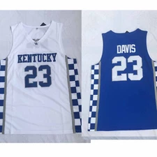 Retro Vintage Davis 23 Kentucky Basketball Jersey Stitched
