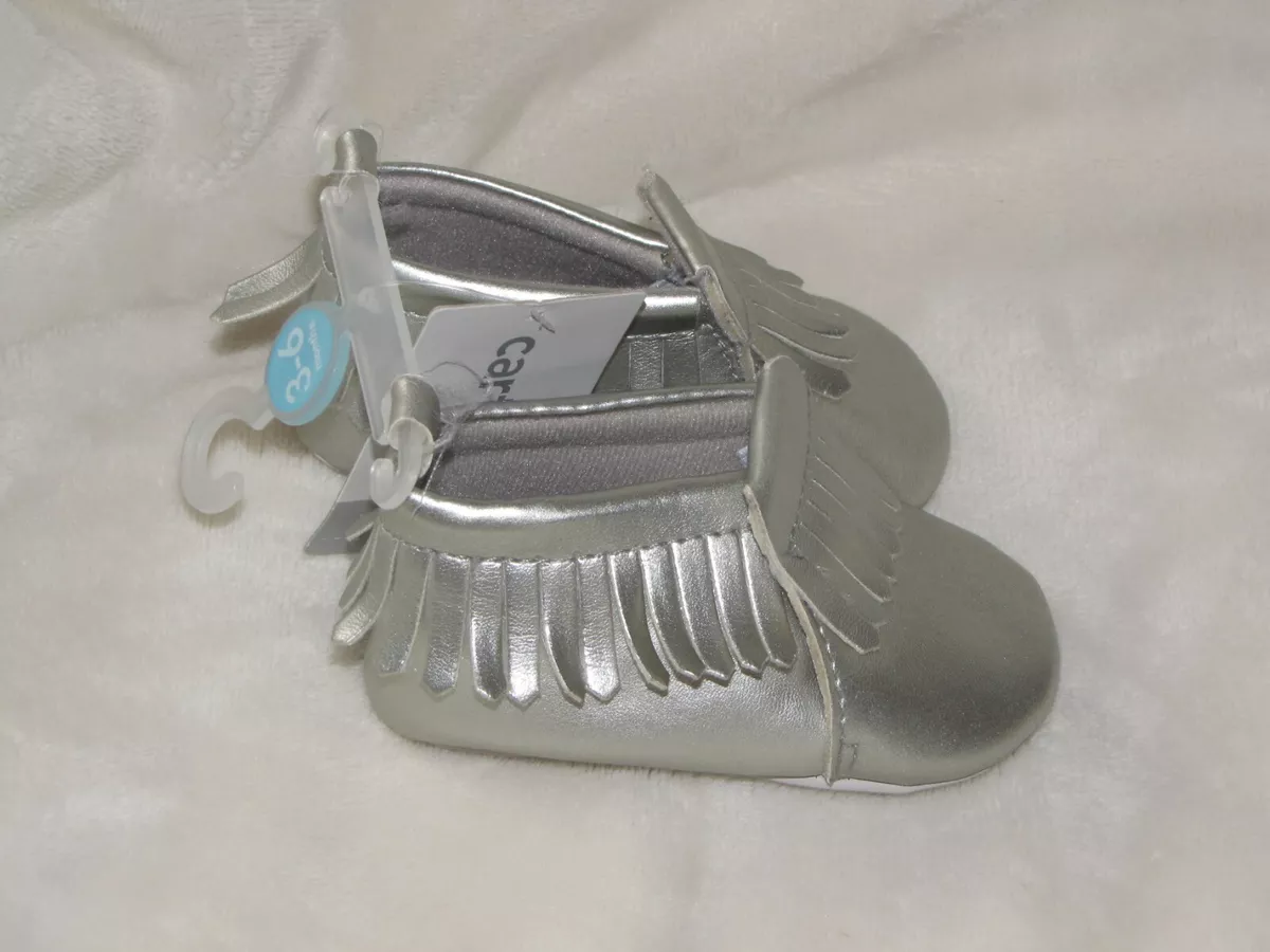 Carter's moccasin crib best sale shoes