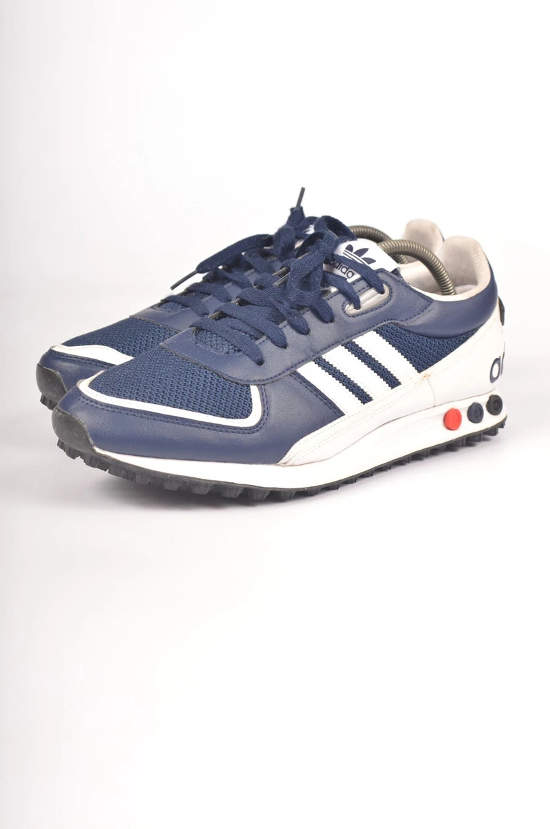 malo Paradoja Electrónico Adidas Originals LA Trainer II Collegiate Navy Sneakers Shoes AQ4549 Size  US 11 | eBay