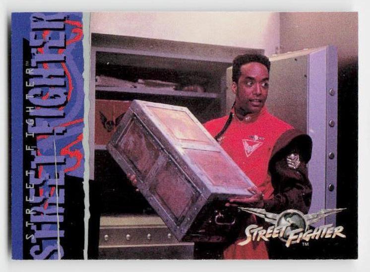 1995 Upper Deck Street Fighter #32 Dee Jay Grabs the Cash