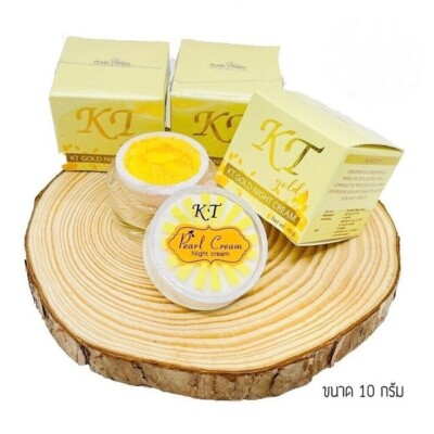 2X KT  Pearl Whitening Night Cream Anti Melasma Acne Dark Spots Baby Face Smooth