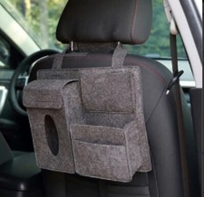 Multifunctional Felt Storage Bag Car Seat Back Hanging Bag Car Storage Storage
