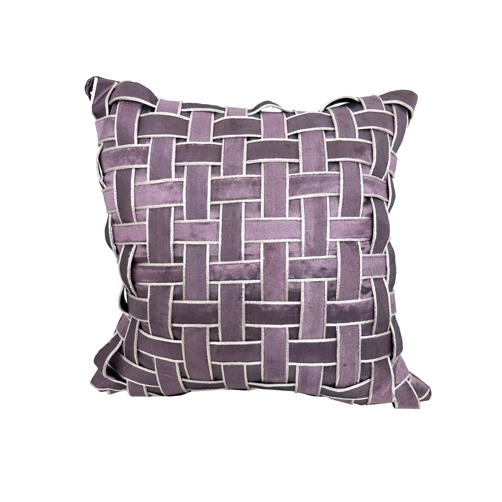 Silk Blend Bedroom Geometric Home Décor Pillows
