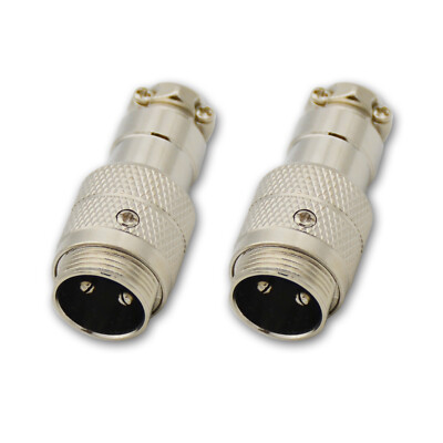 2,2 Pin Microphone Connector Adapter for Coaxial Cables & Connectors