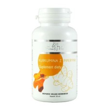 FarmVix Curcumin mit Piperin 30 Kapseln.
