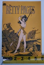 The Betty Pages 1 Fall 1987 Pin Up Black Cat Books