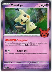 Mimikyu 097/193 Trick or Trade 2023 Holo Rare