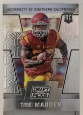 2016 Panini Prizm Draft Picks Football Tre Madden #131 (RC)