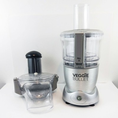Veggie Bullet by Magic Bullet 3-in-1 Küchenmaschine Scheibe Zerkleinern Spiralisieren