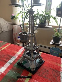 LEGO Architecture 21019 The Eiffel Tower Used 100% Complete 321 pcs/Manual/Box