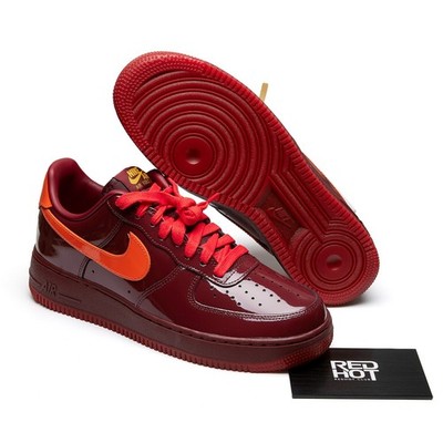 Nike Air Force 1 Low 'Patent Leather Dark Team Red' IO4489-601