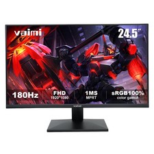 Gaming Monitor 24.5" 180Hz 1ms FHD 1080P, FreeSync, 1 x HDMI 2.1, 1 x Display...