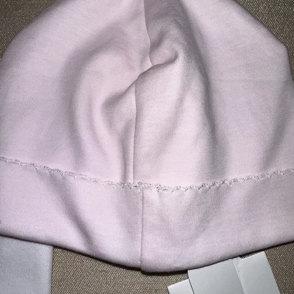 Paquete de 2 sombreros Kissy Kissy bebé pato pequeño blanco y rosa nuevos con etiquetas Foto 4 de 4