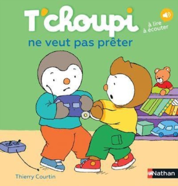 T'CHOUPI NE VEUT PAS PRETER by Thierry Courtin (Hardback Book) - Image 4