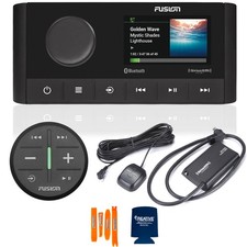 Fusion MS-RA210 Marine System with ARX70B Black Wireless Remote,SiriusXM Tuner