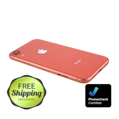 Apple iPhone XR 64GB Coral Blue Unlocked At&t T-Mobile WiFi 4G