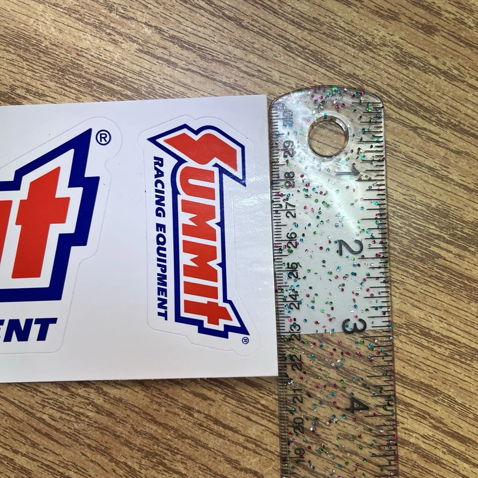 Adesivo decalque Sumit Racing 6” carro caminhão mecânico loja homem caverna - Imagem 4 de 4