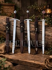 Accolade Sword of the Knights Replica Templar-Handmade Medieval Sword gift sword