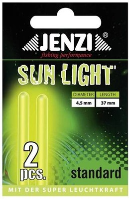 Jenzi Knicklichter gelb 4,5mmx3,7cm 2 Stück