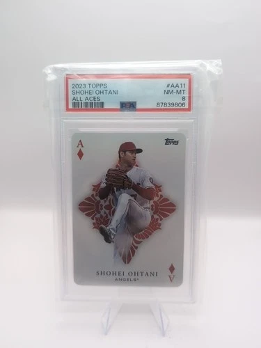 2023 Topps All Aces Shohei Ohtani PSA 8