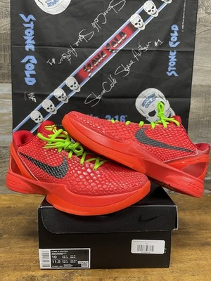 Size 10 - Nike Kobe 6 Protro Low Reverse Grinch - image 1 of 4