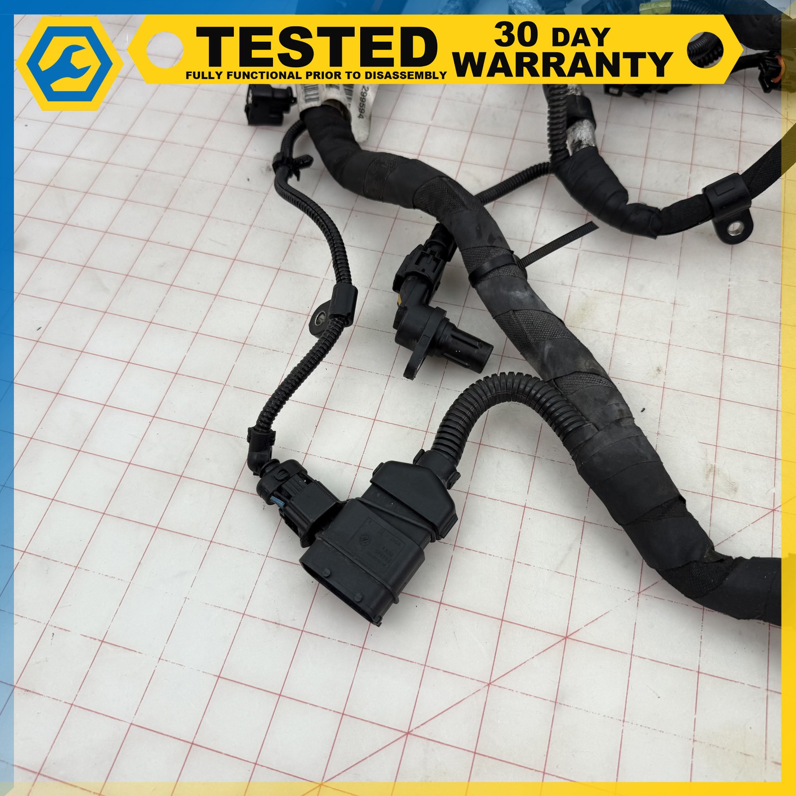 14-17 MASERATI GHIBLI 3.0L F160 engine MOTOR WIRE WIRING HARNESS OEM