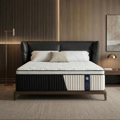 Mattress, Firm Mattress with Foam & Individually Wrapped Pocket