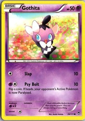 Gothita 39/111 XY - Furious Fists Common