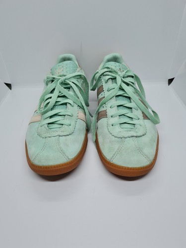 Adidas Padiham Originals Damen-Terrassenschuhe Turnschuhe in Rouge-Grün Größe 9 - Bild 3 von 11