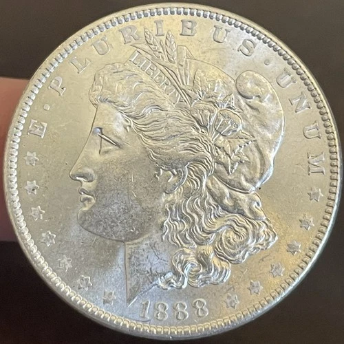 1888 P Morgan Silver Dollar ~ FROM UNCIRCULATED COLLECTION ~ 90% Silver $1