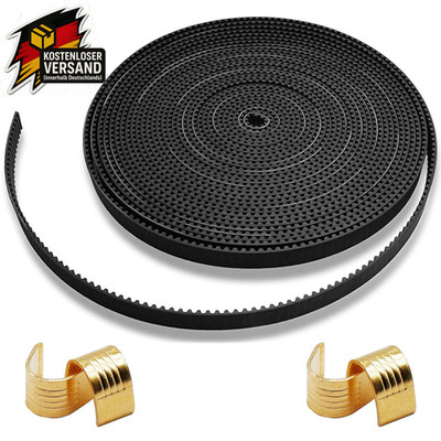 Offener Zahnriemen GT2 6mm für 3D-Drucker Creality Ender 3 & mehr