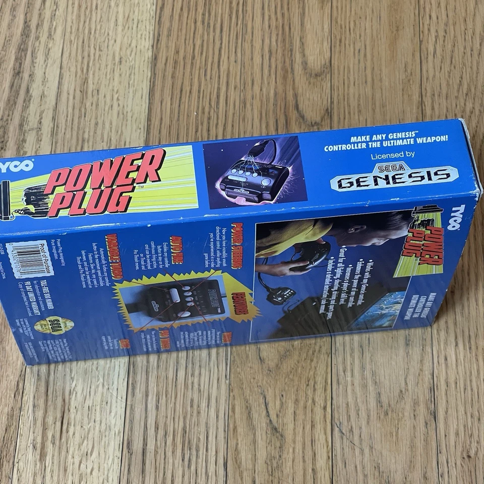 Sega Genesis "TYCO" POWER PLUG New in Opened Box - Image 3 of 4