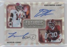 2019 Panini Legacy Futures Ink Combos /75 Deionte Thompson Mack Wilson Auto k4s