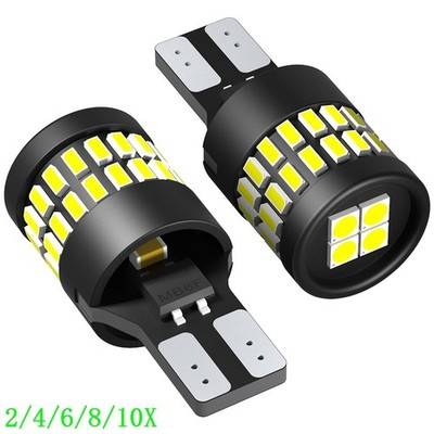 AUXITO 921 906 912 916 T15 LED Reverse Back Up Bulb Light White Bright 2/10x