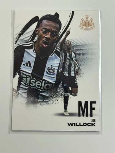 2024-25 Futera FX Newcastle Base Black #14 Joe Willock 10/10