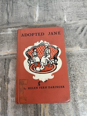 Adopted Jane by Helen Fern Daringer (1947, Library Bound HC, Vintage)