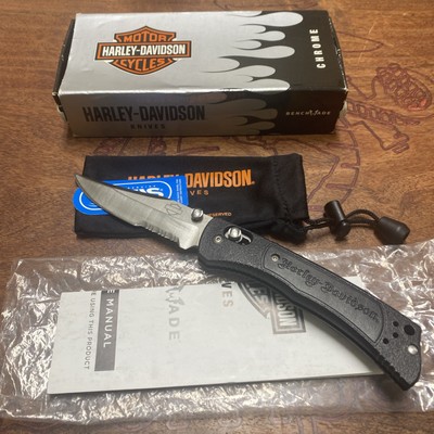 RARE/DISCONTINUED Benchmade/HD 13150-1 Mini Hardtail Folding Knife W/Box-USA 