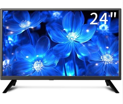 ZOSHING LED TV 24IN DVB-T2 FREEVIEW HDMI USB AC/DC FOR CAMPER BEDROOM