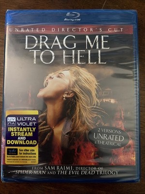 Sam Raimis Drag Me to Hell Blu Ray 2009 Unrated Directors Cut NEW Factory Sealed