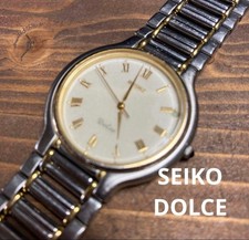 SEIKO DOLCE Watch Console Quartz Two-Tone