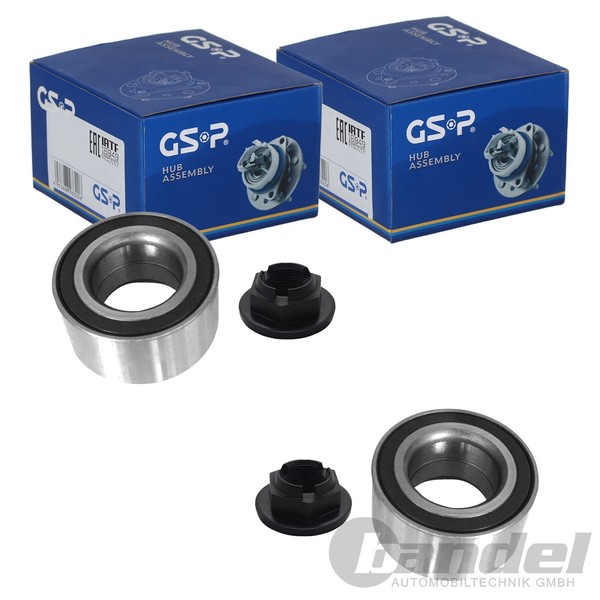 2X Gsp Radlager Satz Vorne Beidseitig Passend FÜR Ford Mondeo Jaguar X-TYPE-image