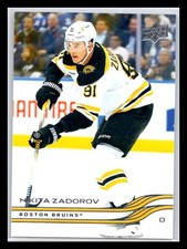 2025-26 Upper Deck #12 Nikita Zadorov Boston Bruins NHL