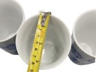 Vintage Blue Tea Pot Carafe Collection Cup White Coffee Mug Set Of 3 — photo 7