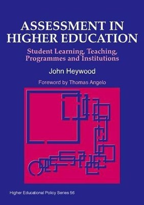 Assessment in Higher Education: Student Learning, Teaching, Programmes and Insti